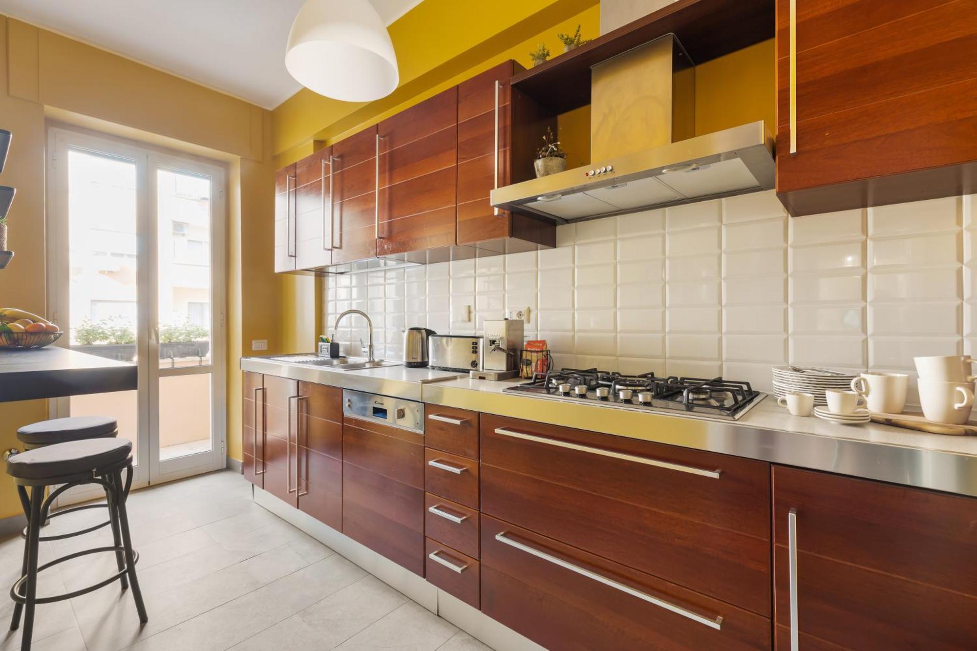 Cozy Apartment Gianicolense 3Bdr Рим Экстерьер фото